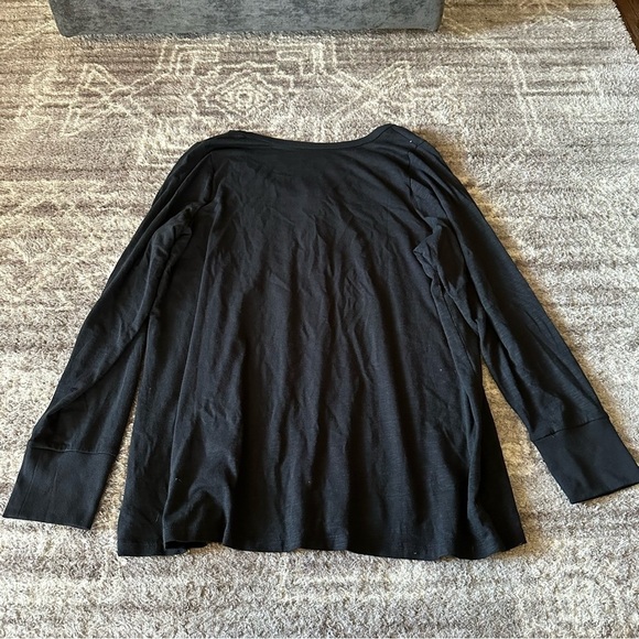 NWT Torrid Super Soft Slub Scoop Neck Long Sleeve Henley Tee 1X - Picture 7 of 7